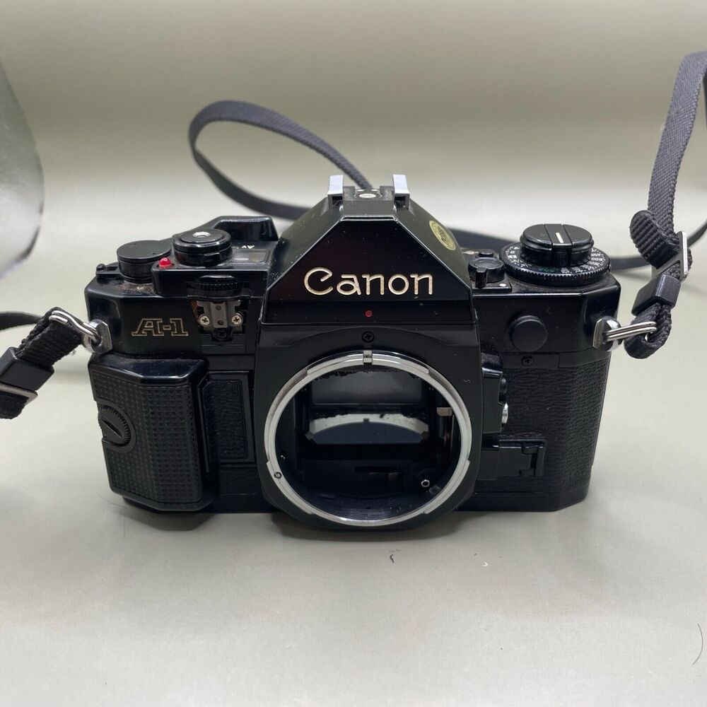 Canon A-1 SLR Film Camera Body A1 [Parts/Repair] Black Japan‎